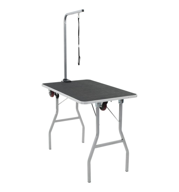 Table de toilettage pour chien portable avec roulettes | Mobilier & Déco