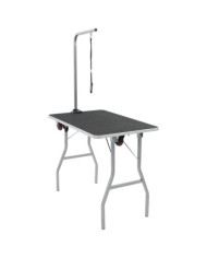 Table de toilettage pour chien portable avec roulettes | Mobilier & Déco