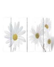 Cloison de séparation pliable 217x170 cm Fleur | Mobilier & Déco