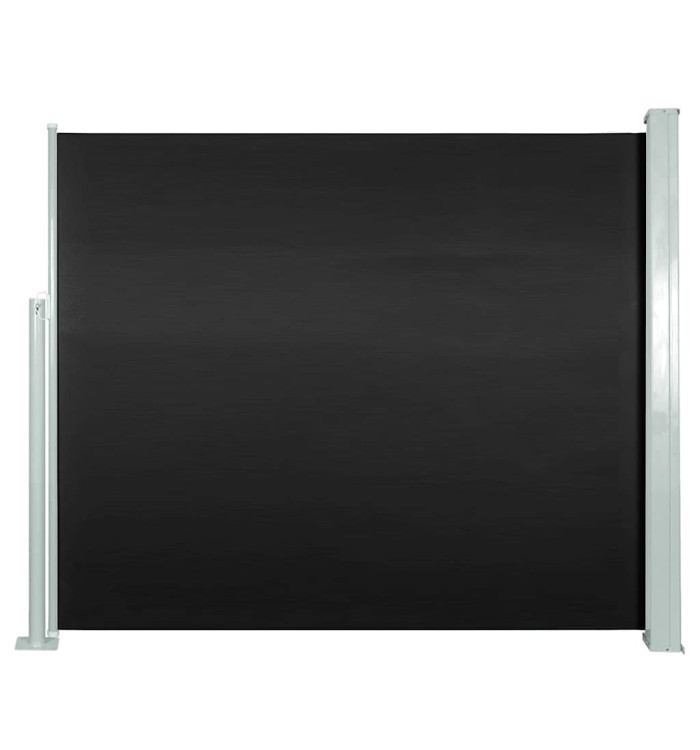 Auvent latéral rétractable 120 x 300 cm Noir | Mobilier & Déco