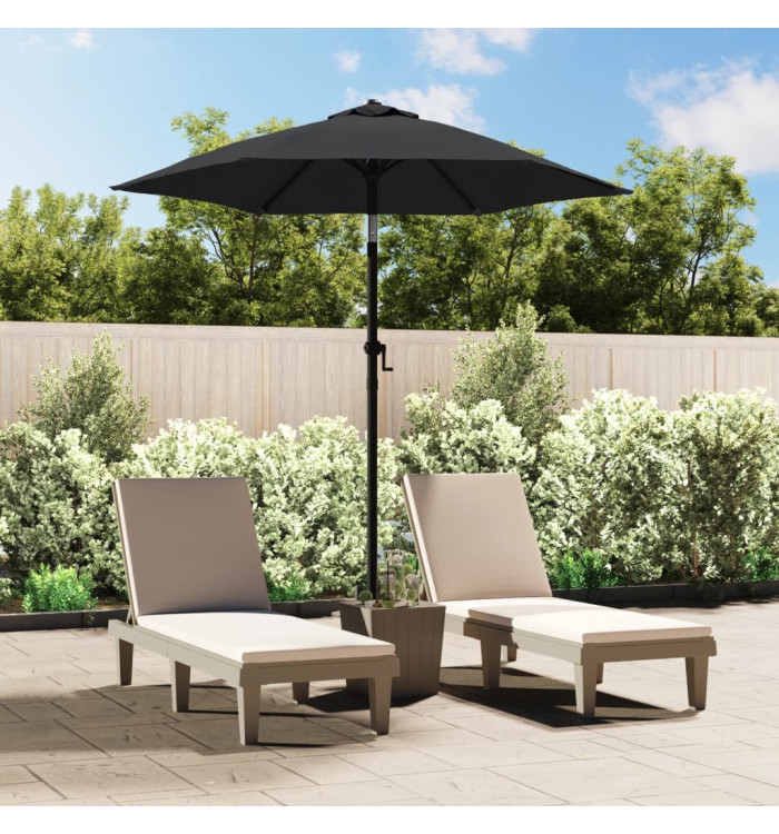 Parasol Anthracite 200x224 cm Aluminium | Mobilier & Déco