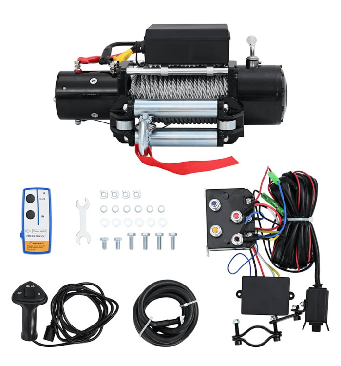 Treuil électrique 12 V 5909 kg | Mobilier & Déco