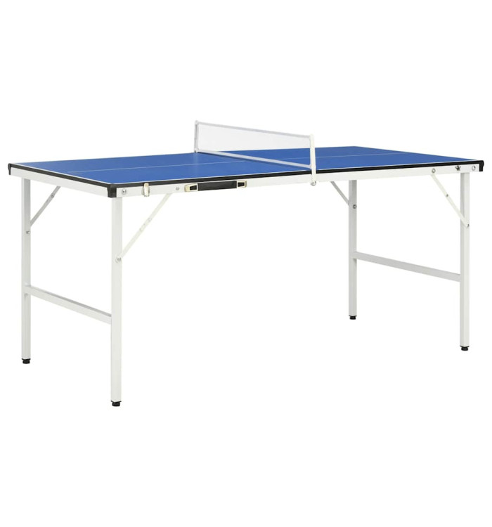 Table de ping-pong avec filet 152x76x66 cm Bleu | Mobilier & Déco