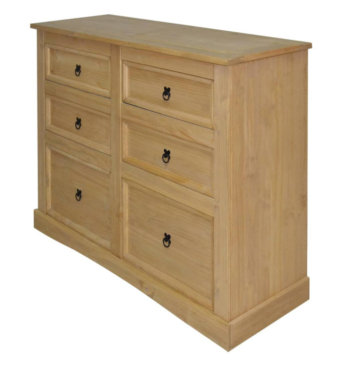 Buffet Gamme Corona Pin mexicain 110x43x81 cm | Mobilier & Déco