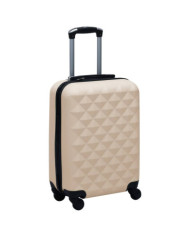 Valise rigide Doré ABS | Mobilier & Déco