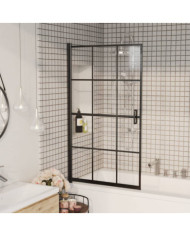Cabine de douche ESG 80x140 cm Noir | Mobilier & Déco