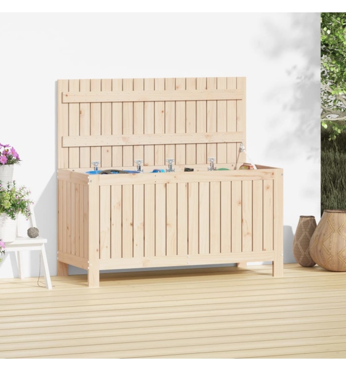 Boîte de rangement de jardin 115x49x60 cm Bois massif de pin | Mobilier & Déco