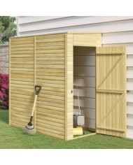 Abri de stockage de jardin 100x210x218 cm Bois de pin imprégné | Mobilier & Déco