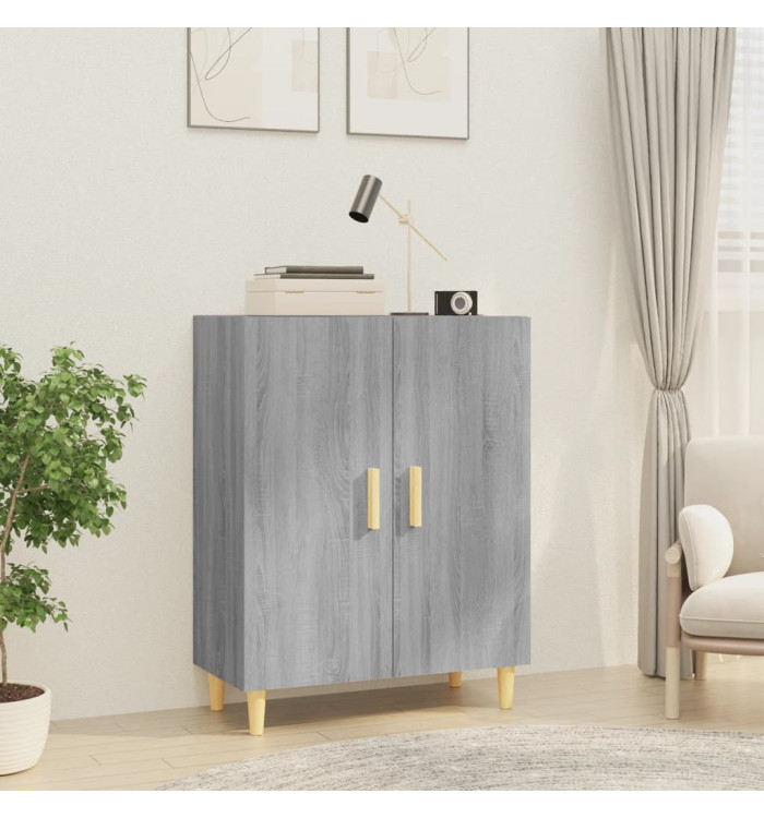 Buffet Sonoma gris 70x34x90 cm Bois d'ingénierie | Mobilier & Déco
