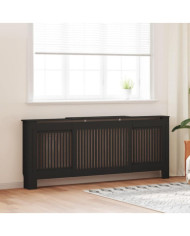 Cache-radiateur MDF Noir 205 cm | Mobilier & Déco