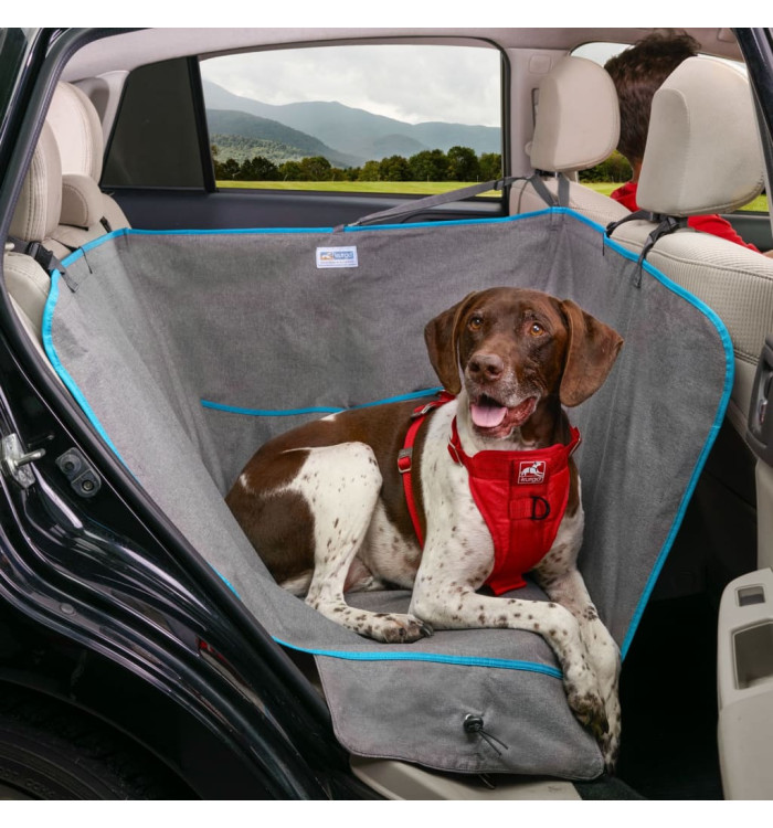 Kurgo Hamac pour chien pour demi-siège arrière Heather Gris | Mobilier & Déco