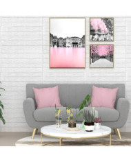 Papier peint 3D autoadhésif Briques 20 pcs Blanc | Mobilier & Déco