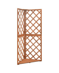 Treillis d'angle 50x50x145 cm Bois de sapin massif | Mobilier & Déco