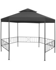 Belvédère de jardin 323x275x265 cm Anthracite | Mobilier & Déco