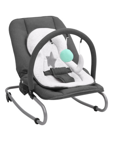 Transat pour bébé Anthracite Acier | Mobilier & Déco