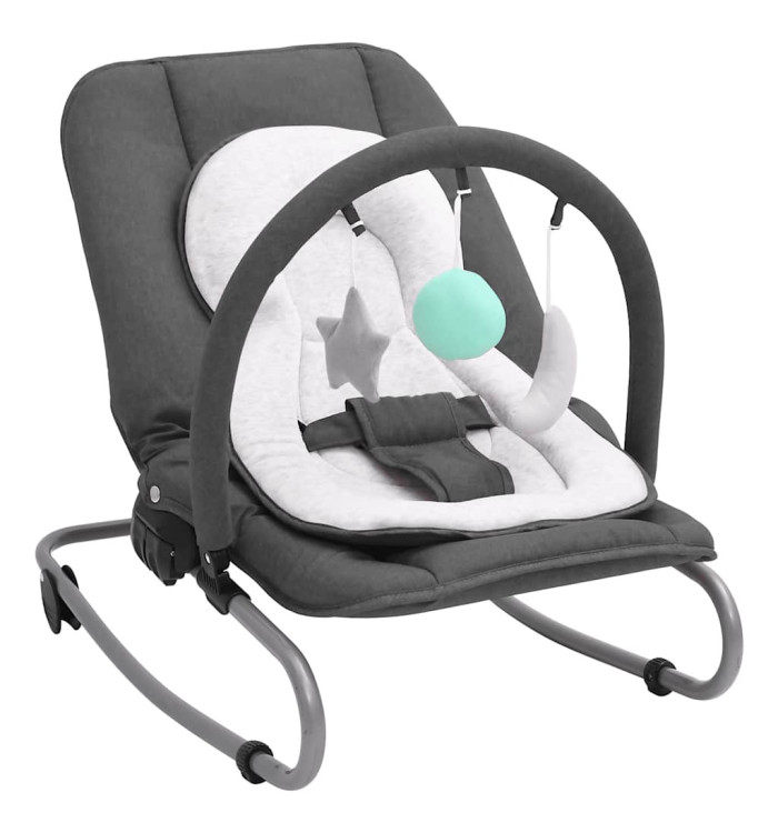 Transat pour bébé Anthracite Acier | Mobilier & Déco