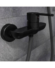 SCHÜTTE Mitigeur de douche DENVER noir mat | Mobilier & Déco