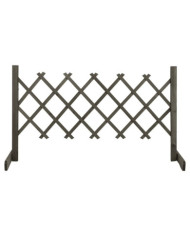 Clôture en treillis de jardin Gris 120x60 cm Bois de sapin | Mobilier & Déco