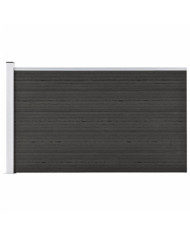 Clôture de jardin WPC 175x105 cm Gris | Mobilier & Déco