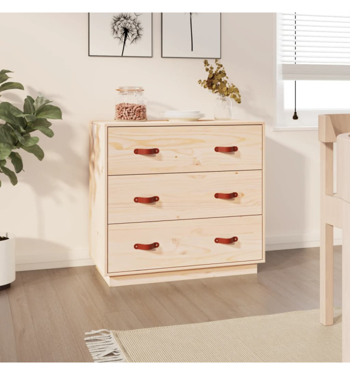 Buffet 80x40x75 cm Bois massif de pin | Mobilier & Déco