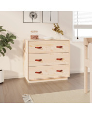 Buffet 80x40x75 cm Bois massif de pin | Mobilier & Déco