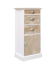 Armoire latérale 38x28x86 cm Bois de Paulownia | Mobilier & Déco