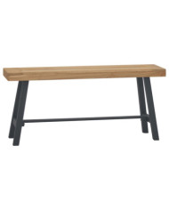 Banc 110 cm Bois massif de teck | Mobilier & Déco