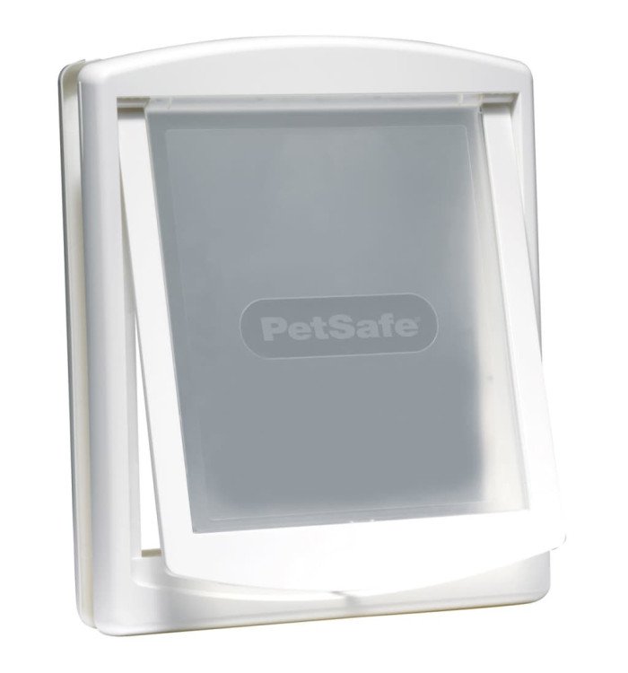 PetSafe Porte pr chiens à 2 voies 760 Large 35,6x30,5 cm Blanc | Mobilier & Déco