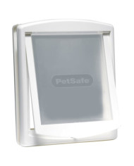 PetSafe Porte pr chiens à 2 voies 760 Large 35,6x30,5 cm Blanc | Mobilier & Déco