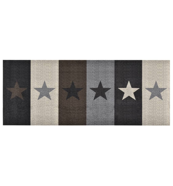 Tapis de sol de cuisine lavable Étoile 60x180 cm | Mobilier & Déco