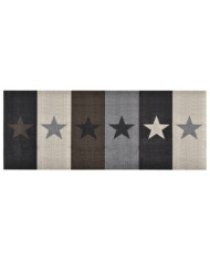 Tapis de sol de cuisine lavable Étoile 60x180 cm | Mobilier & Déco