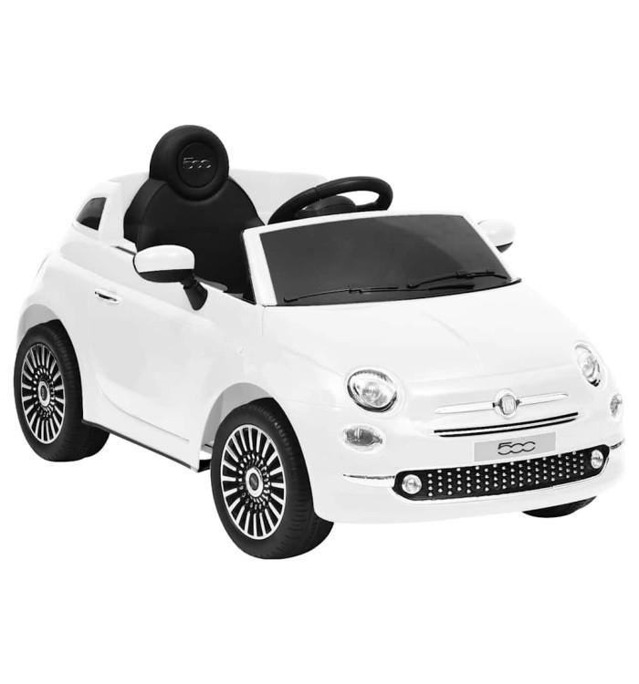 Voiture électrique pour enfants Fiat 500 Blanc | Mobilier & Déco