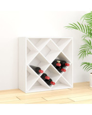 Armoire à vin Blanc 62x25x62 cm Bois de pin massif | Mobilier & Déco