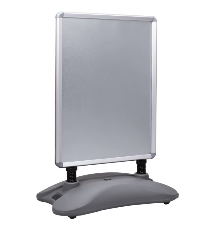 Support d'affiche A1 à base d'eau Gris Alliage d'aluminium | Mobilier & Déco