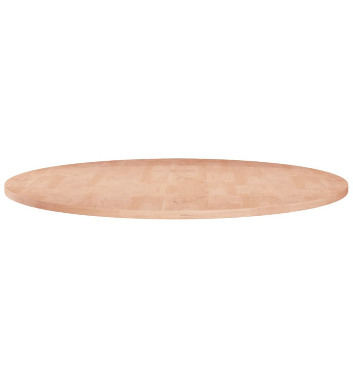 Dessus de table rond Ø80x1,5 cm Bois de chêne massif non traité | Mobilier & Déco