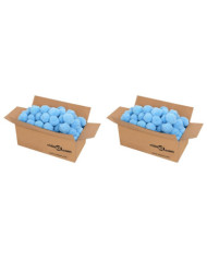 Boules anti-bactériennes filtrantes de piscine bleu 1400 g PE | Mobilier & Déco
