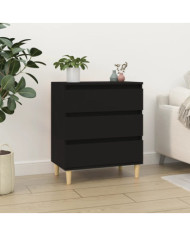 Buffet Noir 60x35x70 cm Bois d'ingénierie | Mobilier & Déco