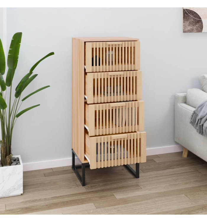 Buffet haut 40x30x95 cm bois d'ingénierie | Mobilier & Déco