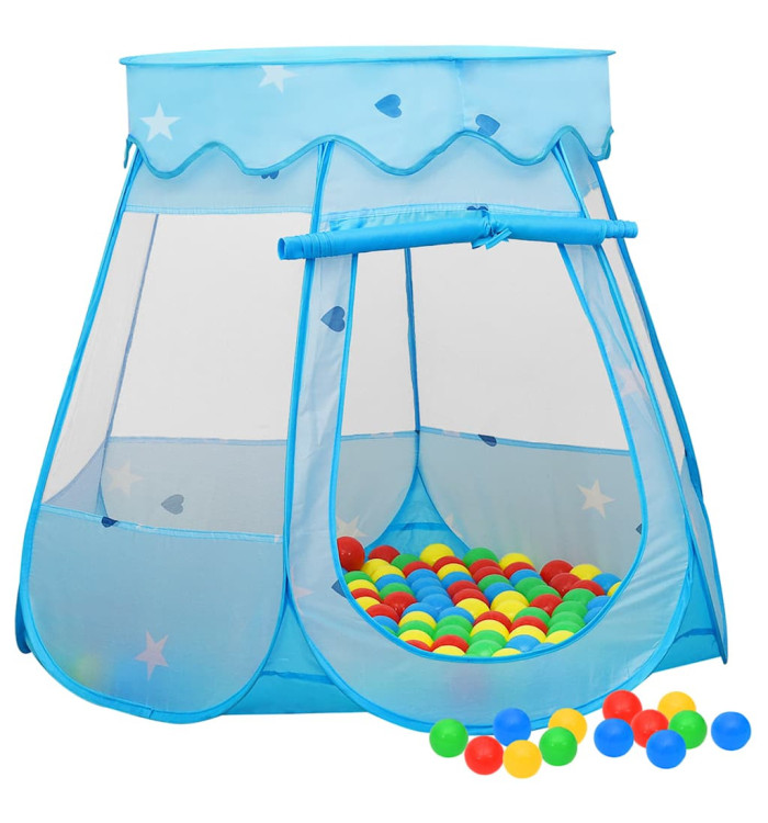 Tente de jeu pour enfants Bleu 102x102x82 cm | Mobilier & Déco