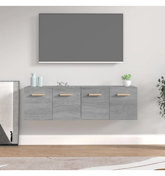 Armoires murales 2 pcs Sonoma gris 60x36,5x35 cm Bois | Mobilier & Déco