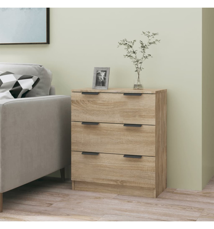 Buffet Chêne sonoma 60x30x70 cm Bois d'ingénierie | Mobilier & Déco