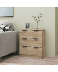 Buffet Chêne sonoma 60x30x70 cm Bois d'ingénierie | Mobilier & Déco