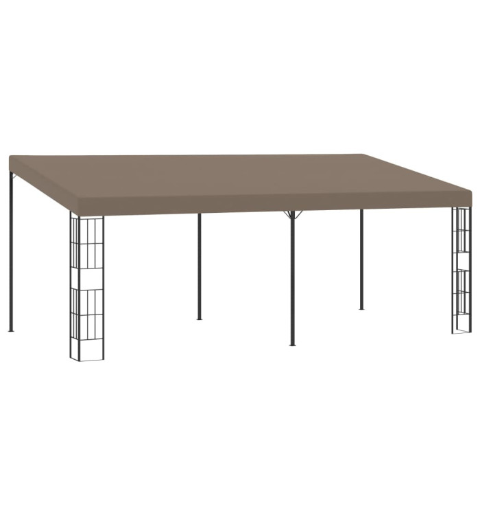 Belvédère mural 6x3 m Taupe Tissu | Mobilier & Déco