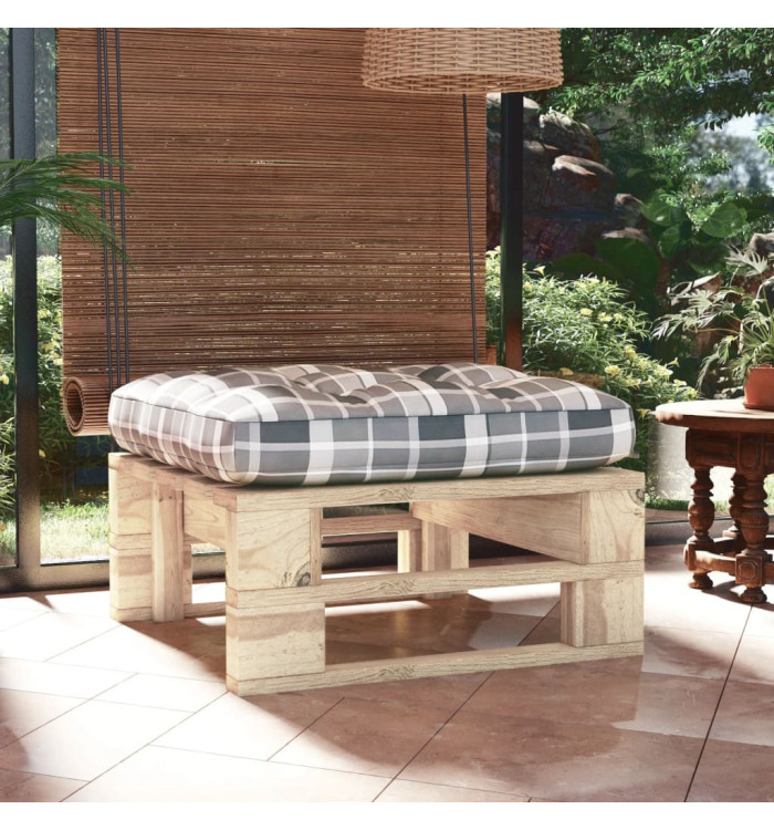Pouf palette de jardin bois de pin imprégné | Mobilier & Déco