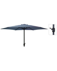 ProGarden Parasol de jardin Monica 270 cm bleu foncé | Mobilier & Déco