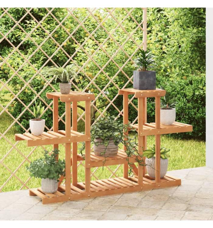 Support à fleurs 110x25x73 cm bois massif de sapin | Mobilier & Déco
