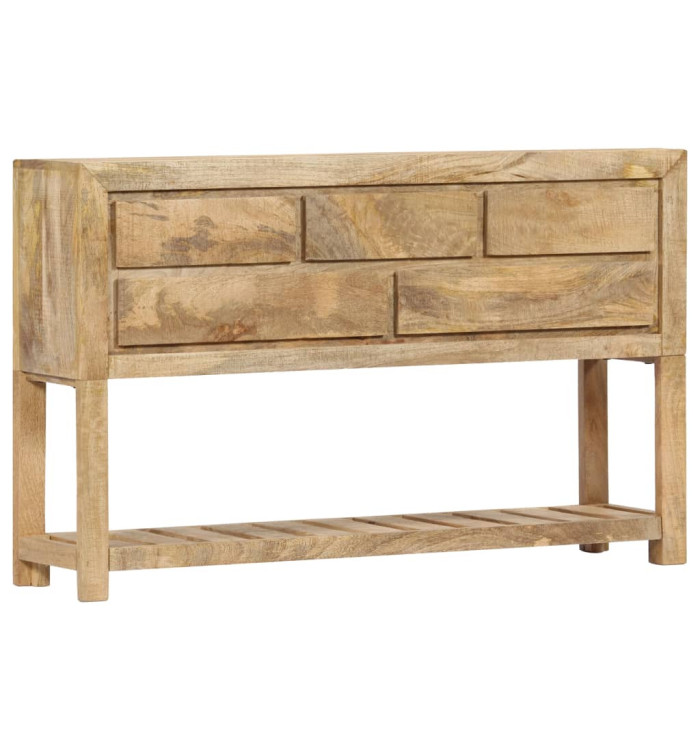 Buffet 120x30x75 cm bois de manguier massif | Mobilier & Déco