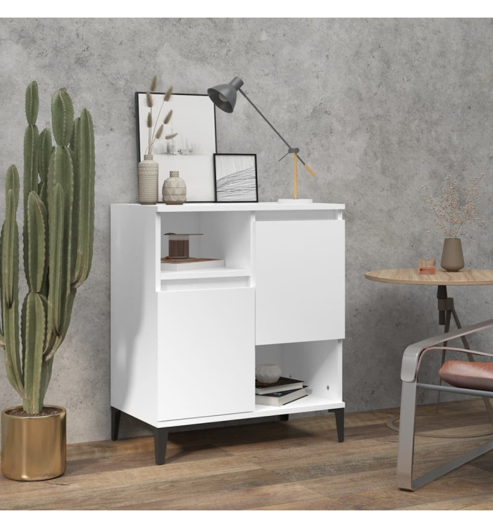 Buffet Blanc 60x35x70 cm Bois d'ingénierie | Mobilier & Déco
