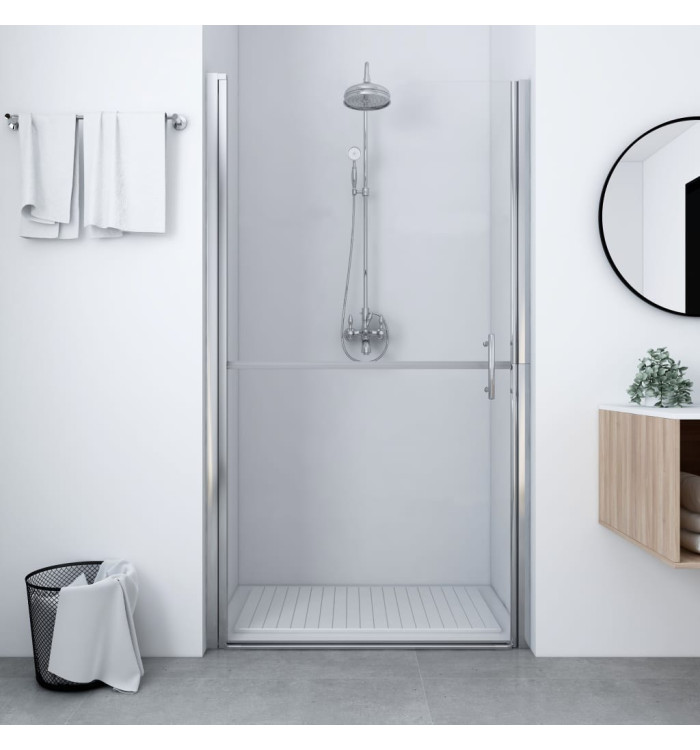 Porte de douche verre trempé 81x195 cm | Mobilier & Déco