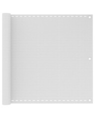 Écran de balcon Blanc 90x500 cm PEHD | Mobilier & Déco